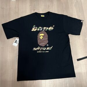 Bape Black Graphic T-Shirt